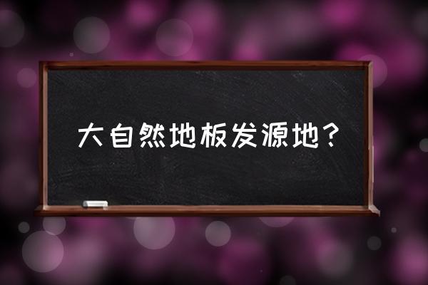 自然象复合地板是什么地方制作 大自然地板发源地？