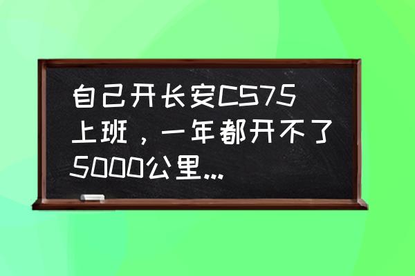 车子太久没开要怎么处理 自己开长安CS75上班，一年都开不了5000公里，怎样保养汽车？