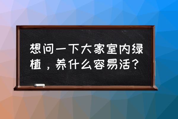 元宝树施什么肥料最好 想问一下大家室内绿植，养什么容易活？