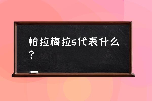 保时捷帕拉梅拉灯光自动调节 帕拉梅拉s代表什么？